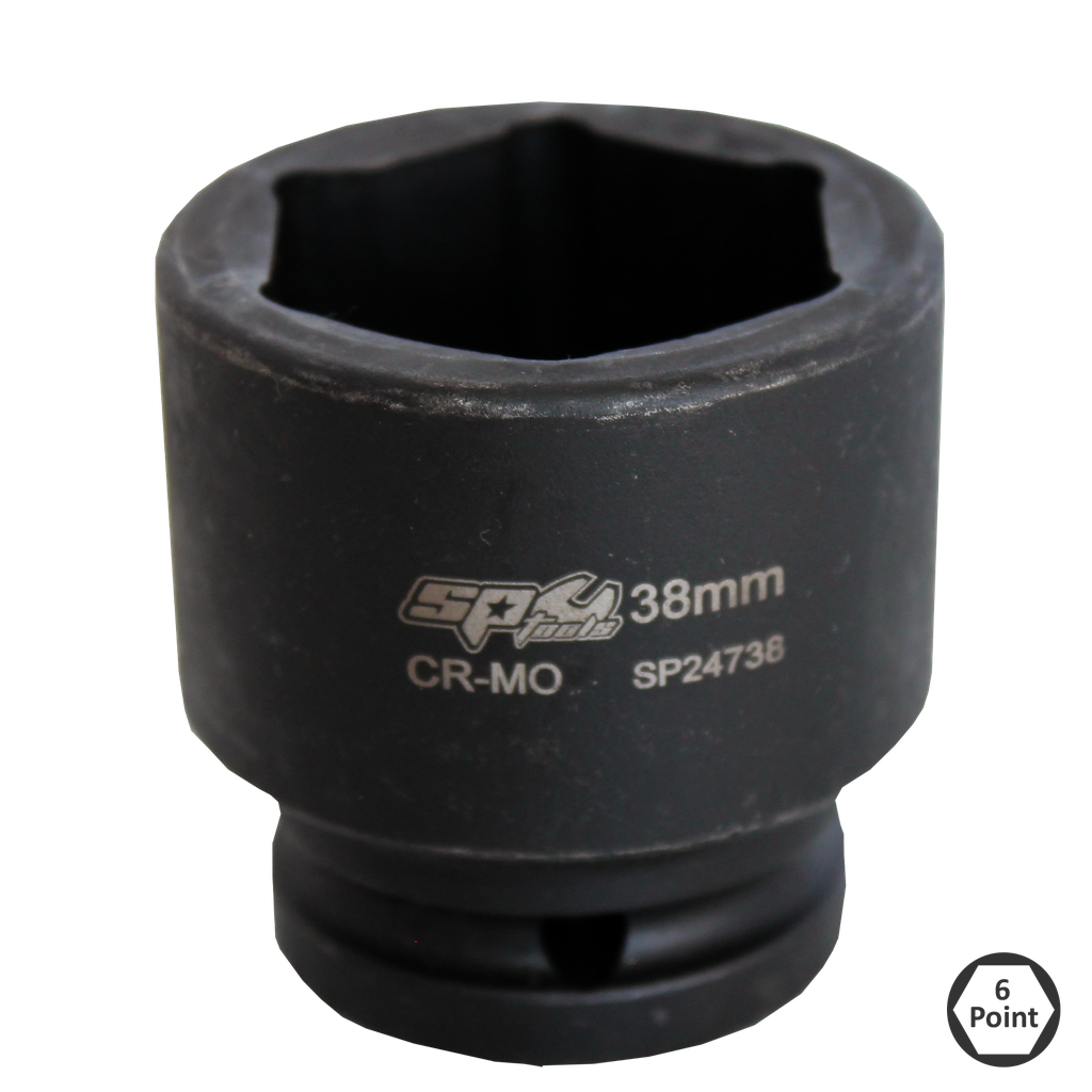 [SP24752] SOCKET IMPACT 3/4"DR 6PT METRIC 52MM SP TOOLS