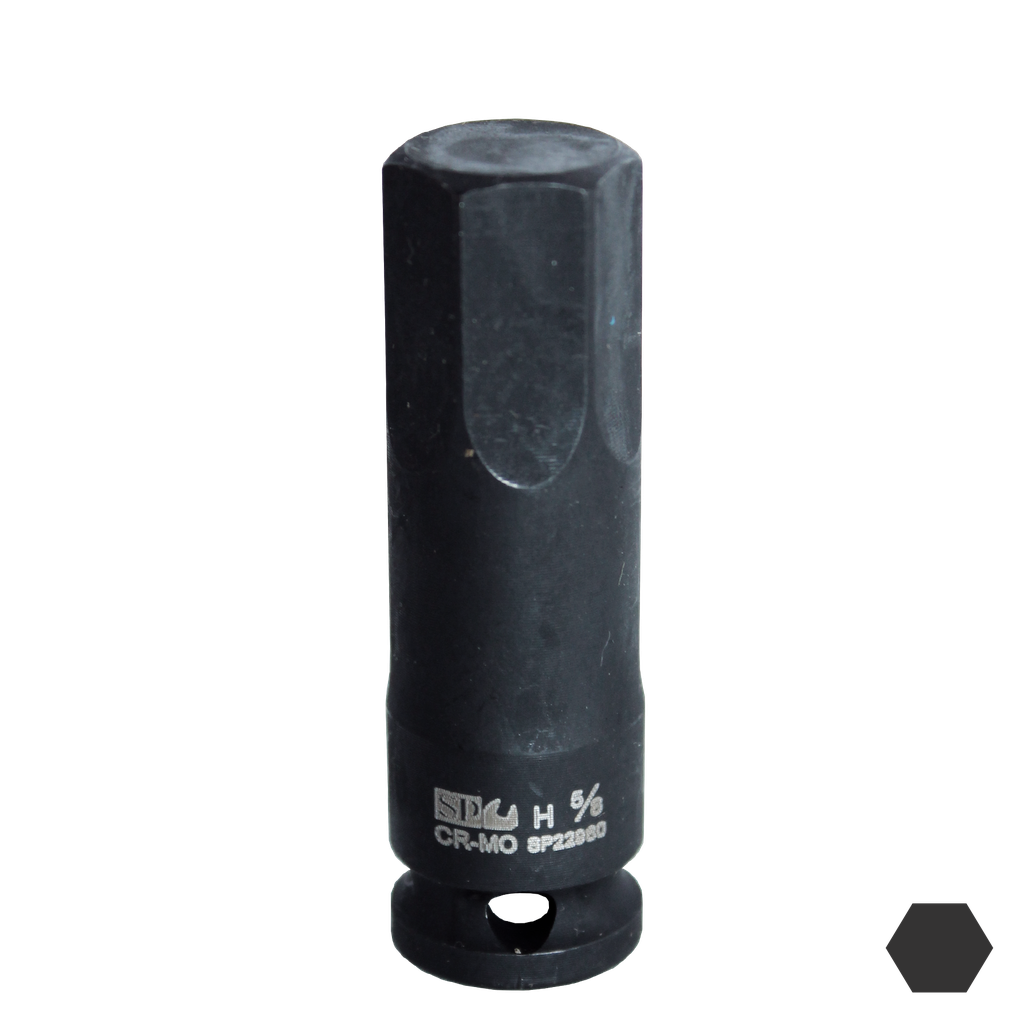 [SP22957] SOCKET IMPACT 3/8"DR INHEX SAE 7/16" SP TOOLS