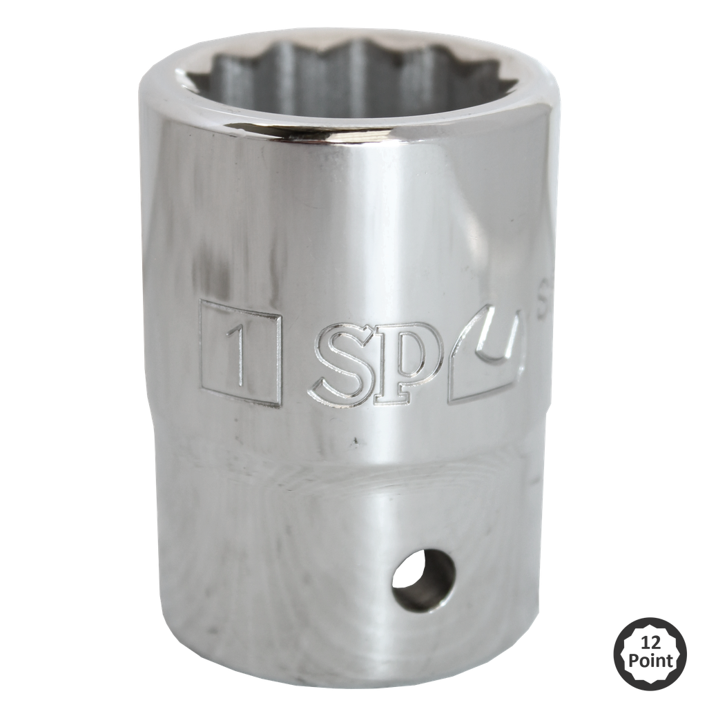 [SP24063] SOCKET - 3/4"DR STANDARD 12PT SAE 1"