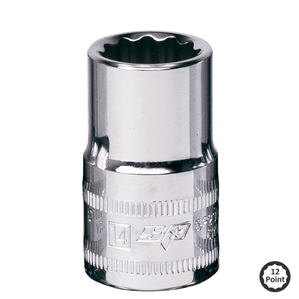[SP23019] SOCKET - 1/2"DR STANDARD 12PT METRIC 19MM