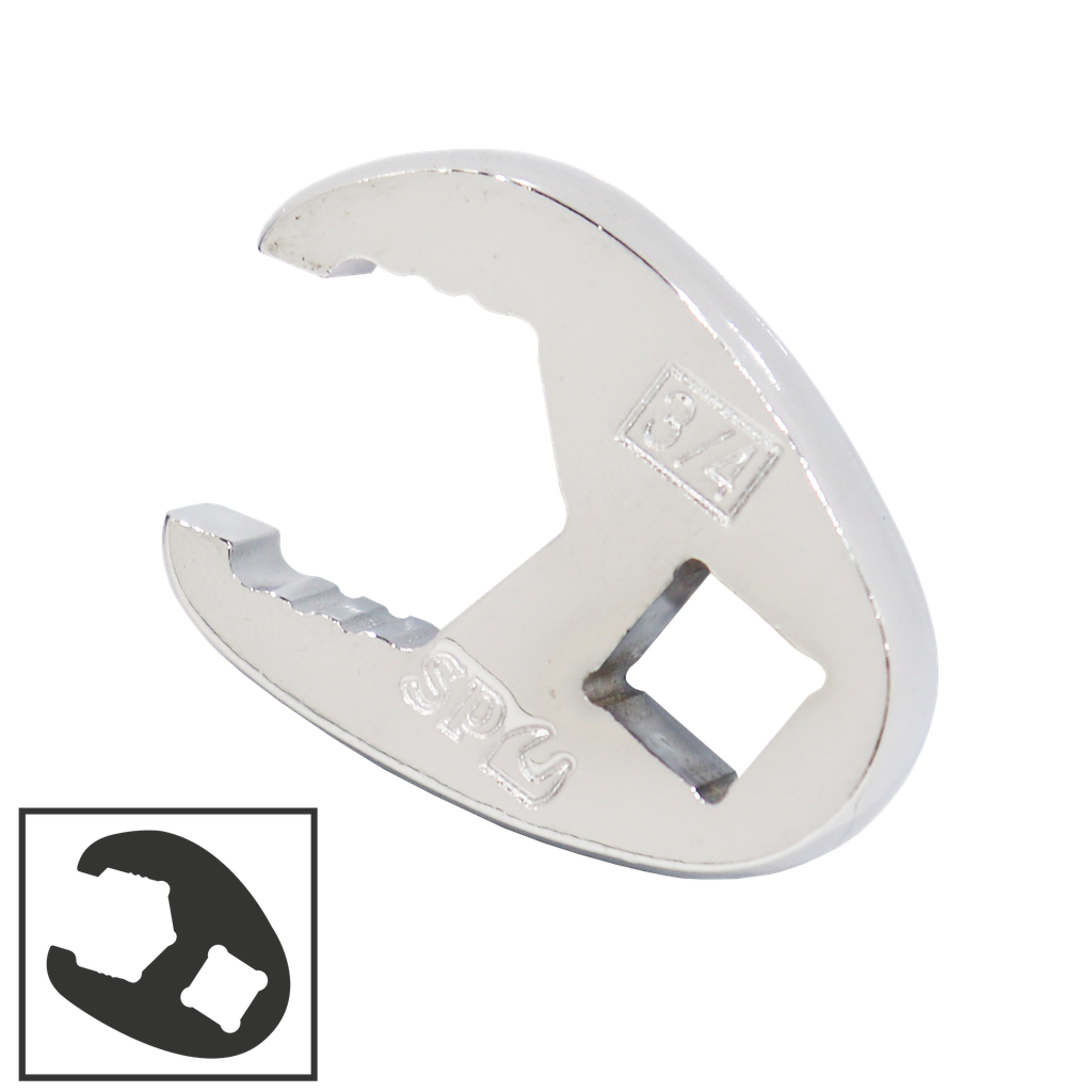 [SP22295] SOCKET - 3/8"DR CROWFOOT FLARE NUT RING END SAE 5/8"