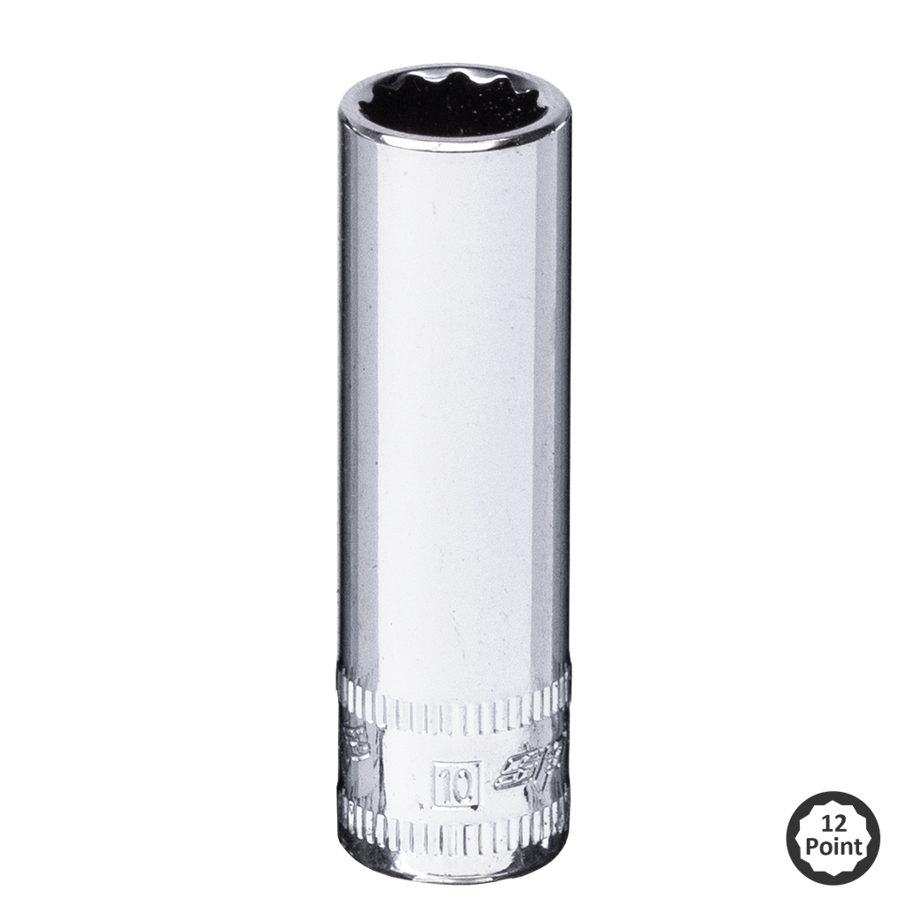 [SP21609] SOCKET - 1/4"DR DEEP 12PT METRIC 9MM