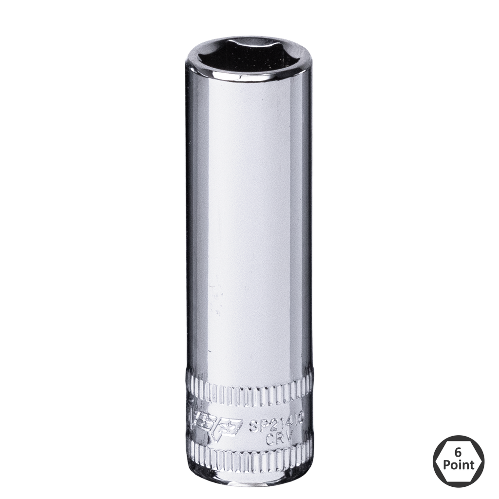 [SP21413] SOCKET - 1/4"DR DEEP 6PT METRIC 13MM