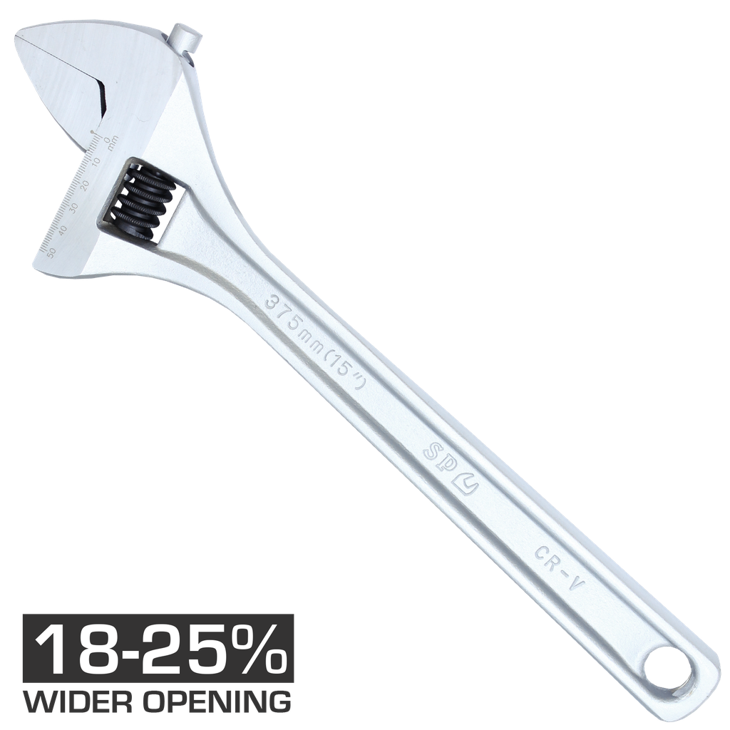 [SP18057] WRENCH ADJUSTABLE PREMIUM CHROME 150MM