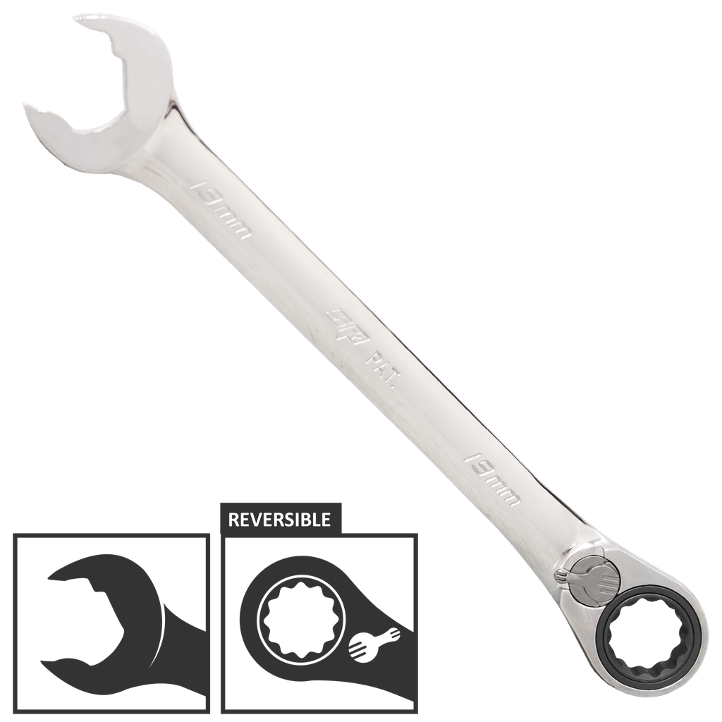 [SP17711] SPANNER ROE SPEEDDRIVE REVERSIBLE GEARDRIVE METRIC 11MM