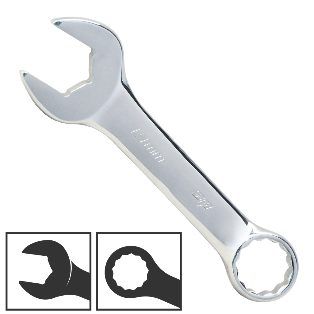 [SP13010] SPANNER ROE STUBBY METRIC 10MM
