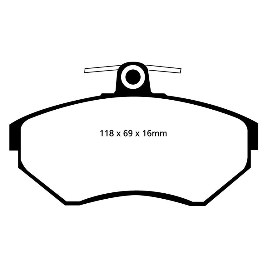 EBC Brakes Redstuff Performance Brake Pads