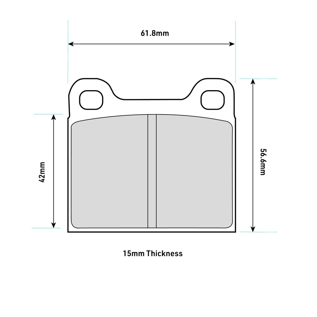 Pagid RSH3 Brake Pads