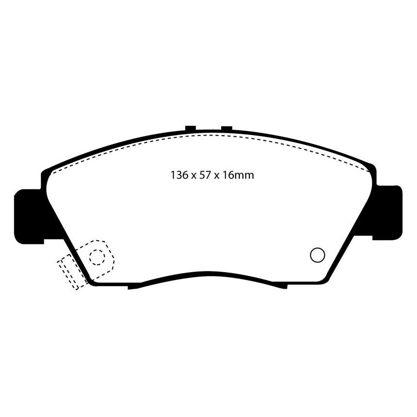 EBC Brakes Bluestuff NDX Brake Pads