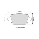 PBS Brakes ProTrack Brake Pads
