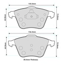 PBS Brakes ProRace Brake Pads