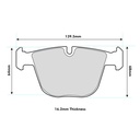 EBC Brakes RP-X Brake Pads