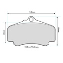 EBC Brakes RP-X Brake Pads