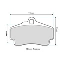 EBC Brakes RP-X Brake Pads