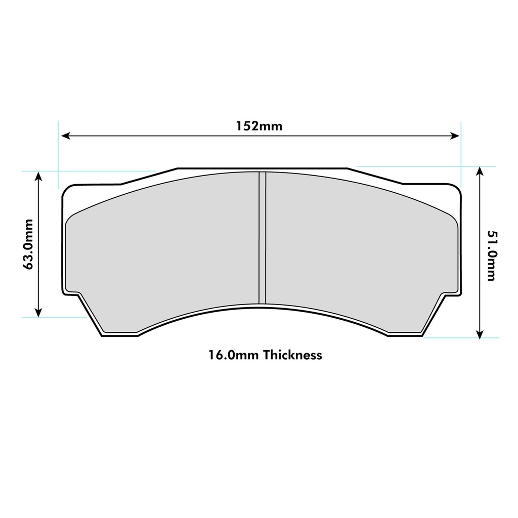 EBC Brakes RP-X Brake Pads