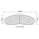 EBC Brakes RP-X Brake Pads