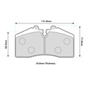 PBS Brakes ProTrack Brake Pads