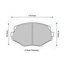 PBS Brakes ProTrack Brake Pads