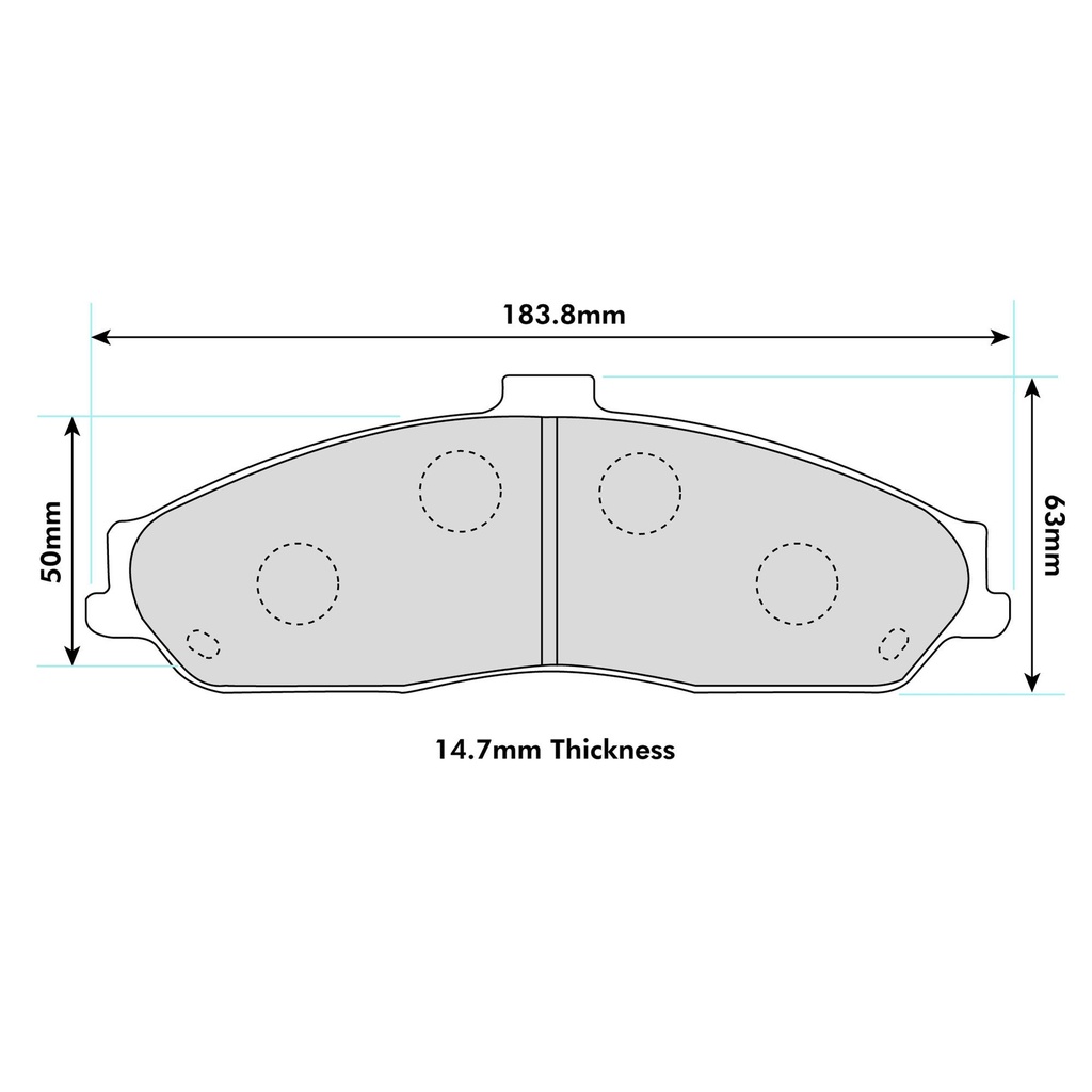 EBC Brakes RP-1 Brake Pads