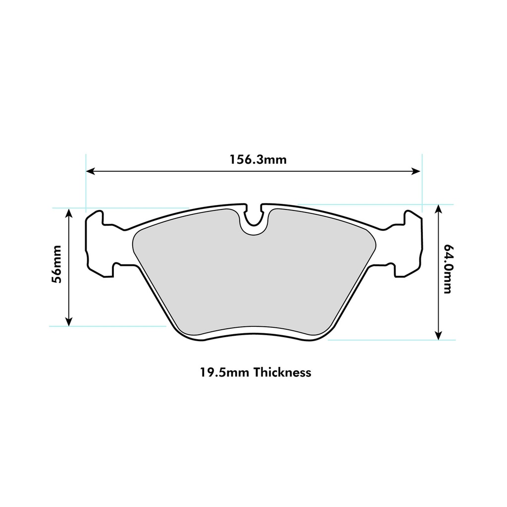 EBC Brakes RP-1 Brake Pads