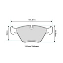 EBC Brakes RP-1 Brake Pads
