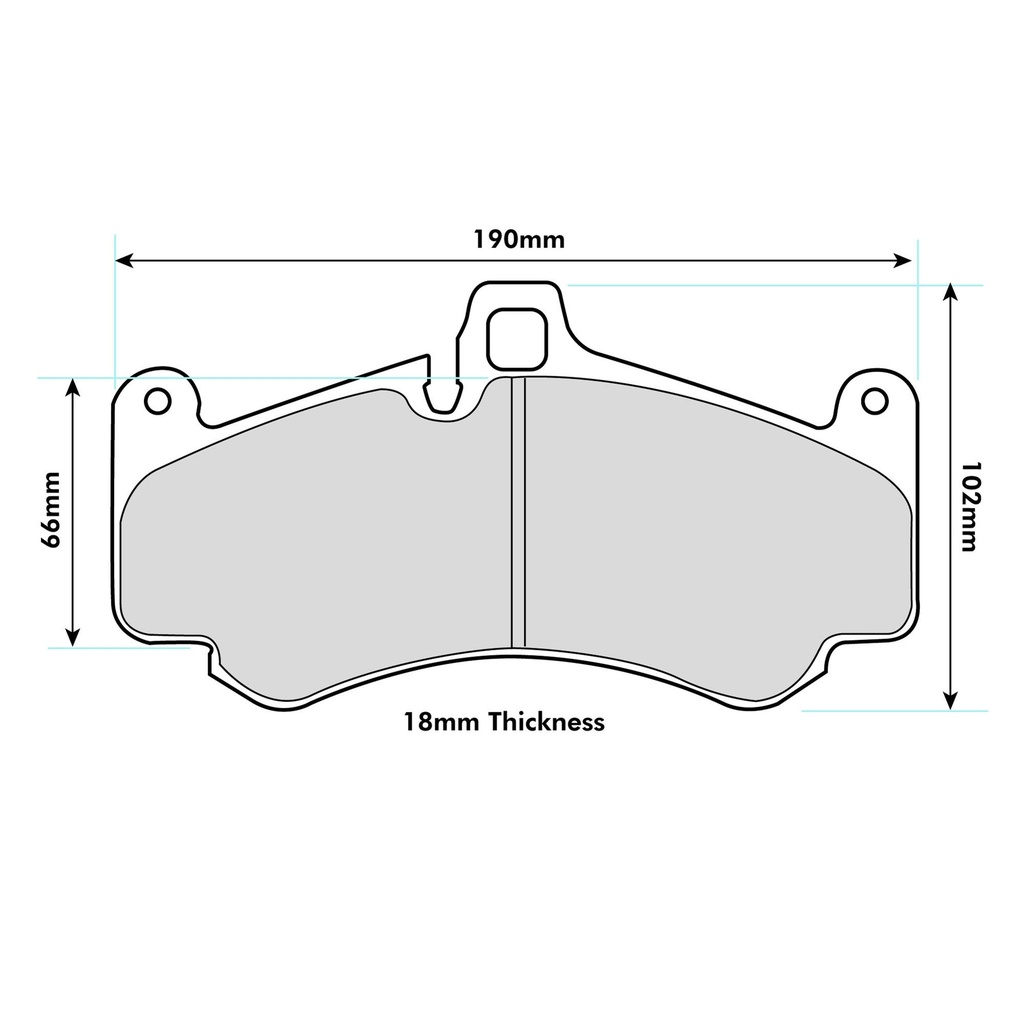 EBC Brakes RP-1 Brake Pads