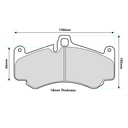 EBC Brakes RP-1 Brake Pads