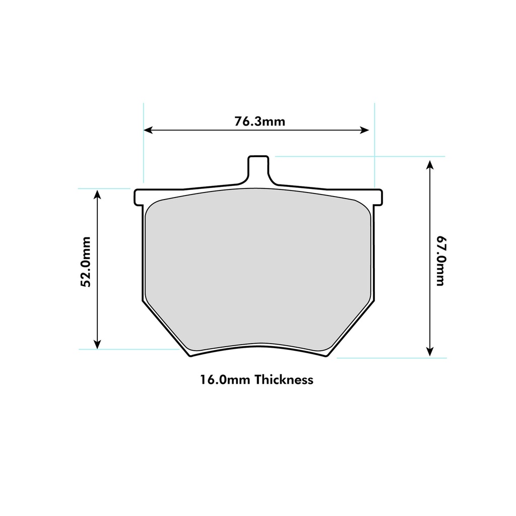 Ferodo 4003 Brake Pads To Fit AP Racing CP2382/CP2384 Calipers