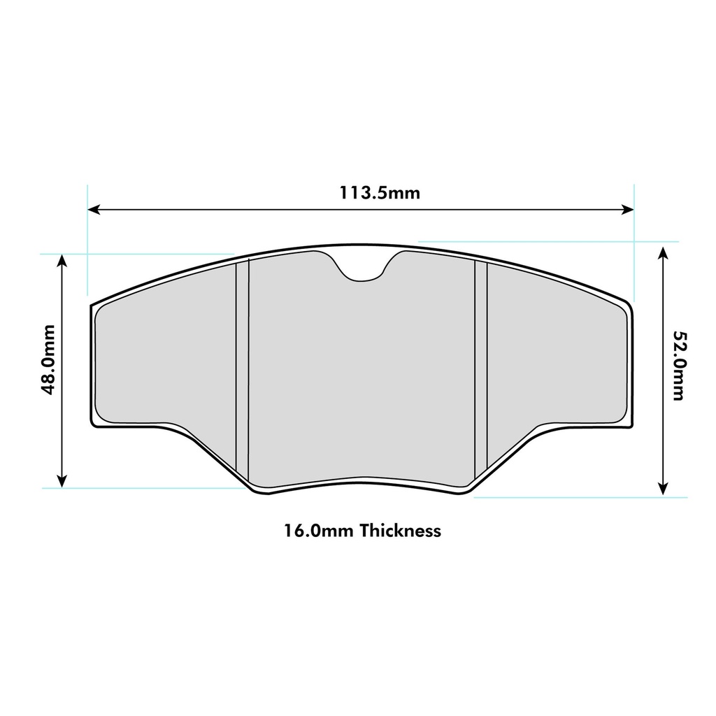 Pagid RSL29 Brake Pads To Fit AP Racing CP2361 / OE Calipers
