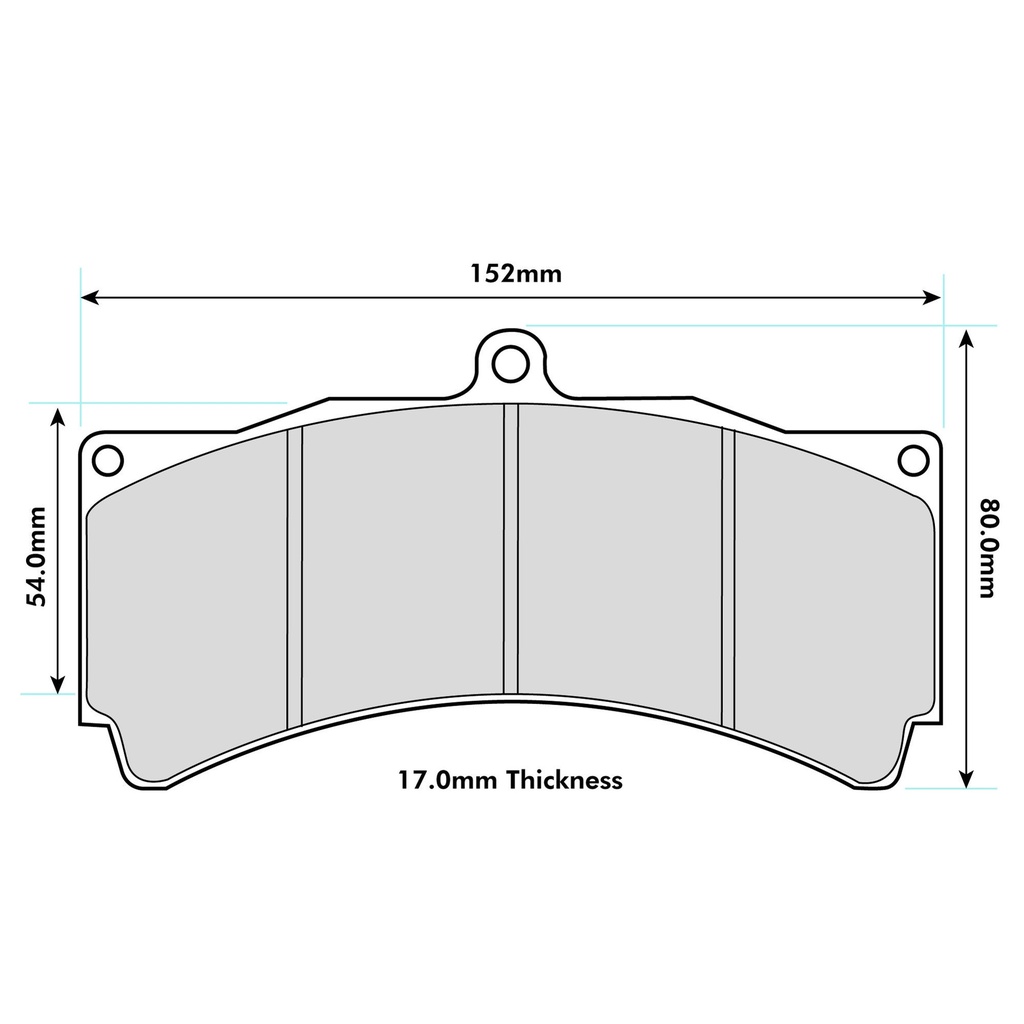 Ferodo DS3000 Brake Pads To Fit AP Racing CP5070/CP5146/CP5576 Calipers