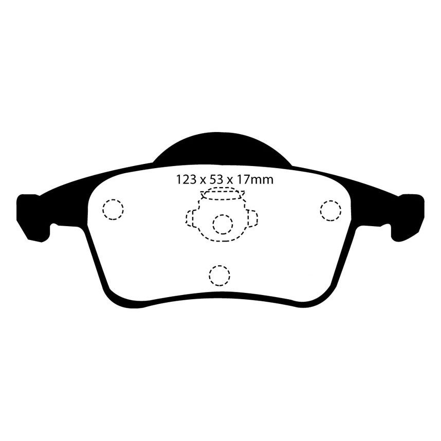 EBC Brakes Yellowstuff Performance Brake Pads