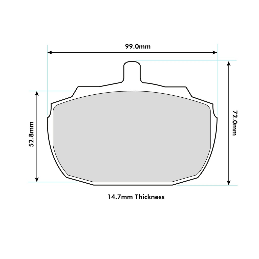 Mintex M1166 Brake Pads To Fit AP Lockheed Princess 4 Piston / OE Calipers