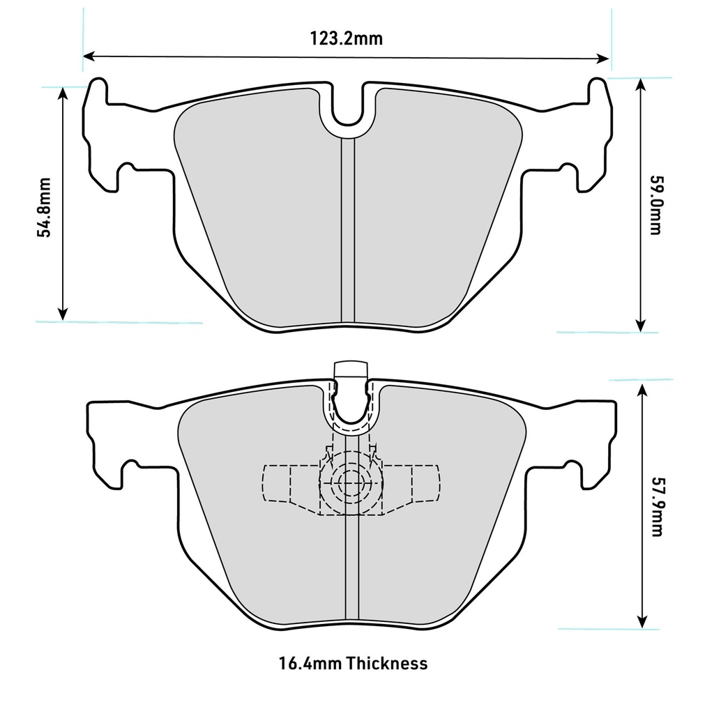 Pagid RSL1 Brake Pads
