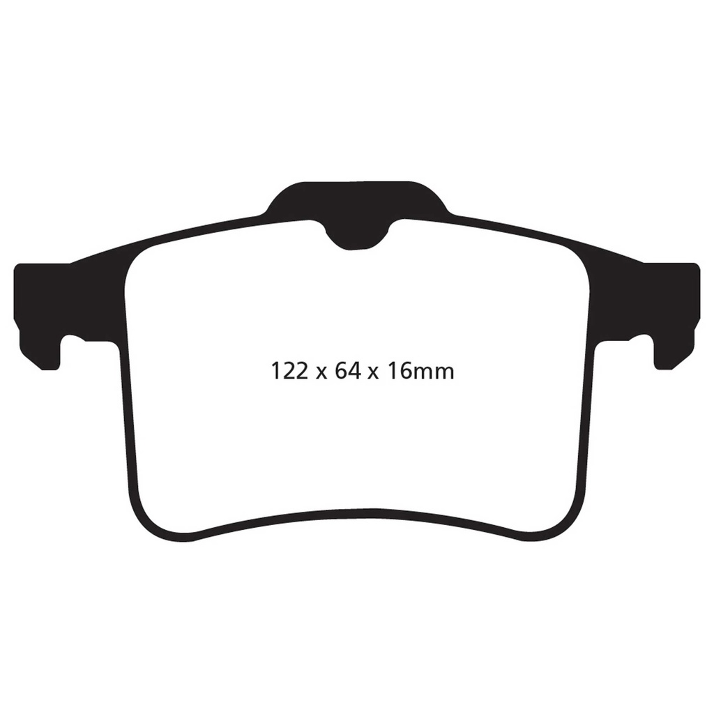 EBC Brakes Yellowstuff Performance Brake Pads