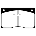 EBC Brakes Bluestuff NDX Brake Pads
