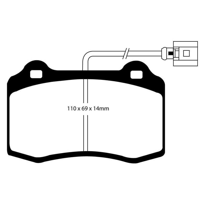 EBC Brakes Redstuff Performance Brake Pads