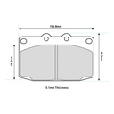 Ferodo DS3000 Brake Pads