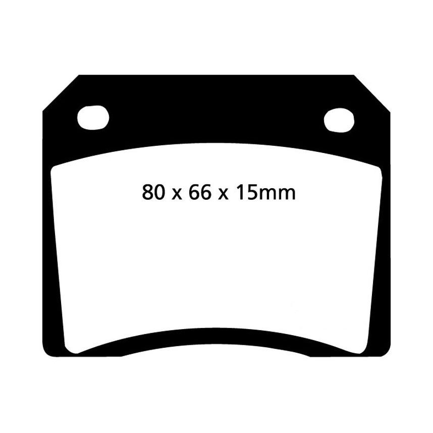 [EBCDP5101NDX] EBC Brakes Bluestuff NDX Brake Pads