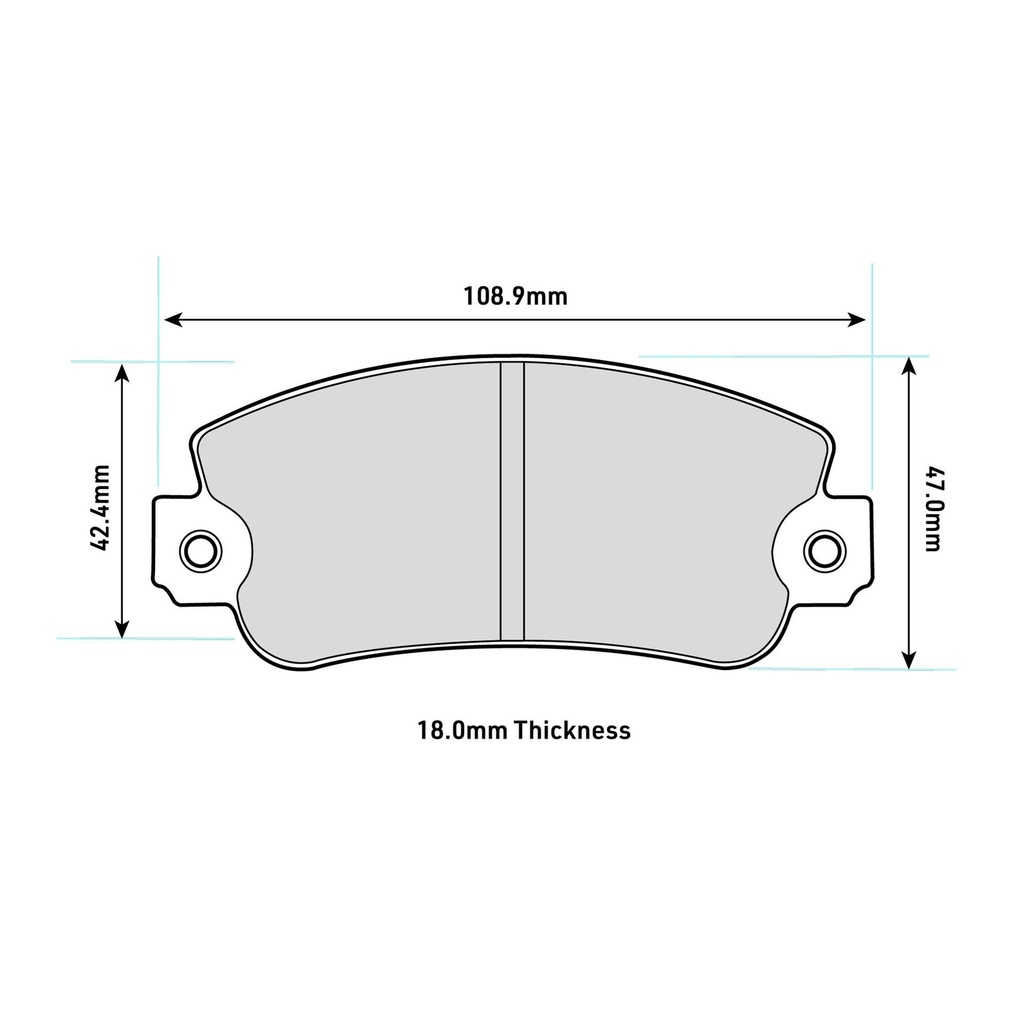 [FERFCP351Z] Ferodo DSUNO Brake Pads