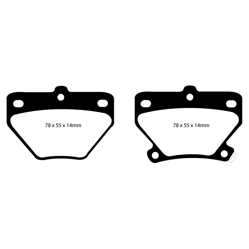 [EBCDP31326C] EBC Brakes Redstuff Performance Brake Pads