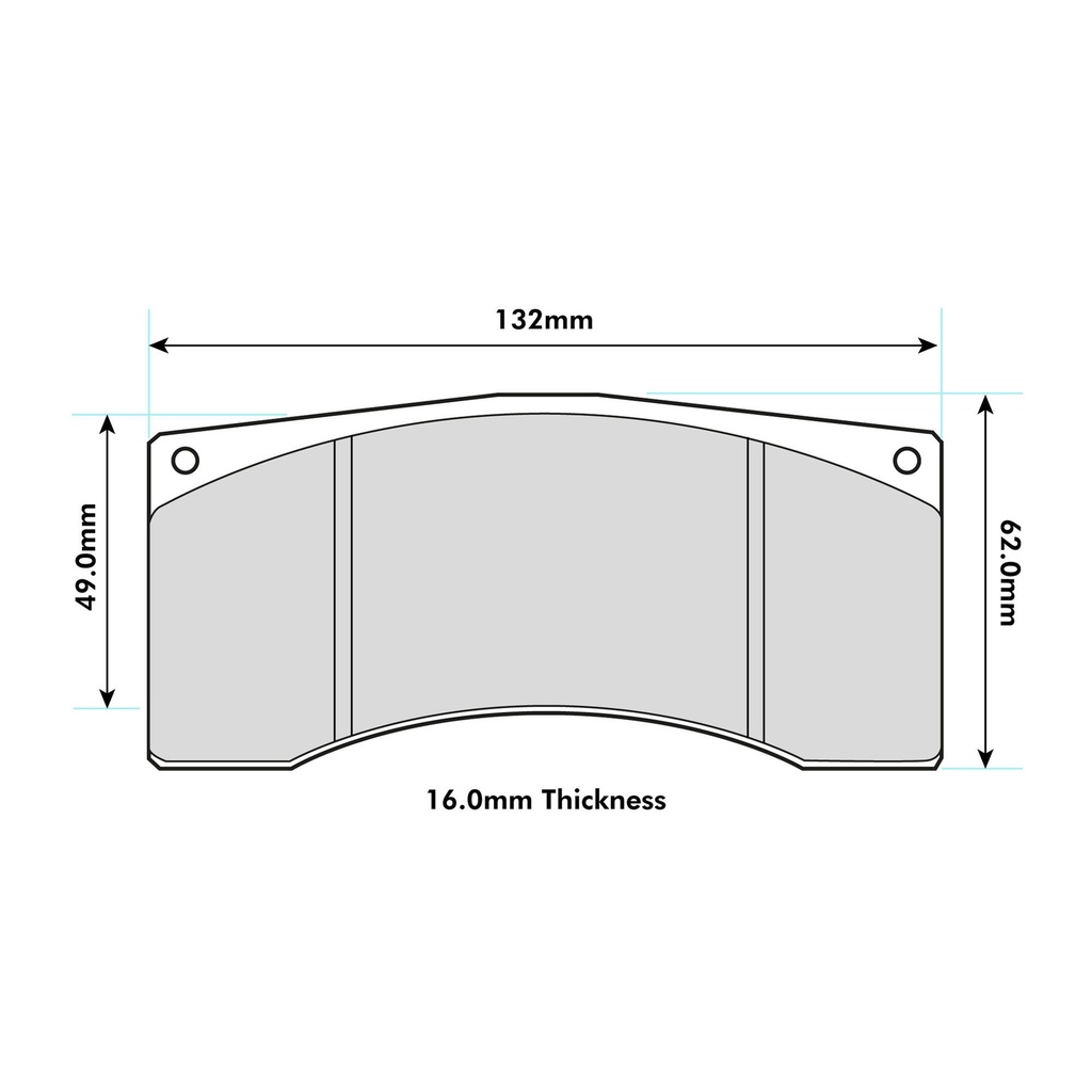 [MINMDB1697M1166] Mintex M1166 Brake Pads To Fit Alcon & Brembo Various Calipers