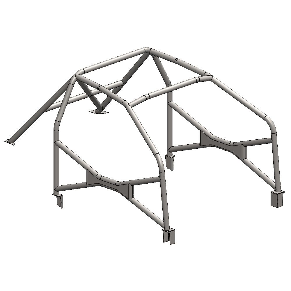 [S/WSW-FWI-CR-FRD-FMK7] SW Motorsports Club Racer Multipoint Weld In Competition Roll Cage