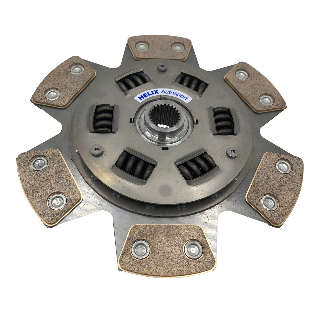 [7002434-3896456] Helix 215mm Cerametallic 6 Paddle Drive Plate (Single Plate Clutch, Rigid Centre, 1 inch x 23)