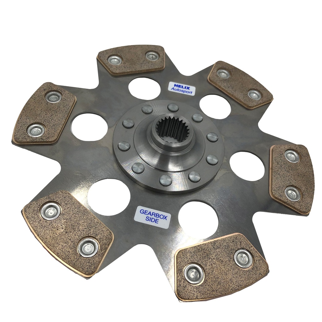 Helix 7.25" (184mm) Cerametallic 6 Paddle Drive Plate