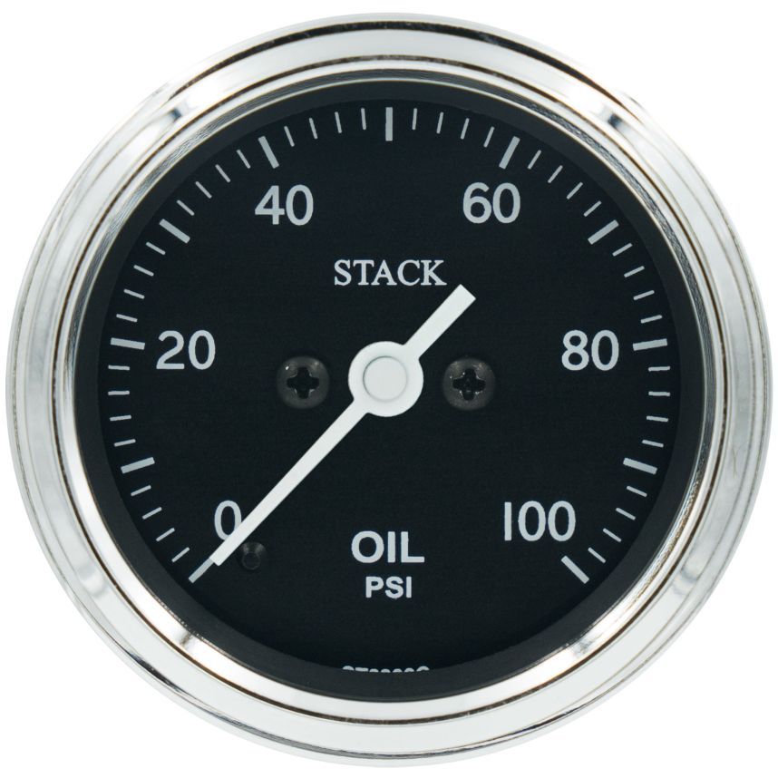 [1437684-3614812] Stack Classic Pro Stepper Motor Oil Pressure Gauge (0-7bar)