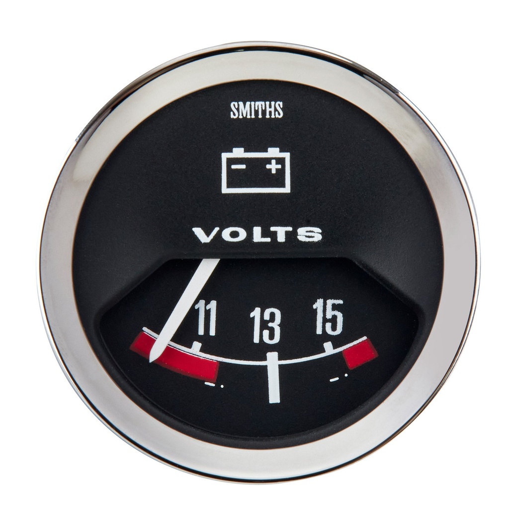 [248789-3894578] Smiths Classic Voltmeter (Chrome)