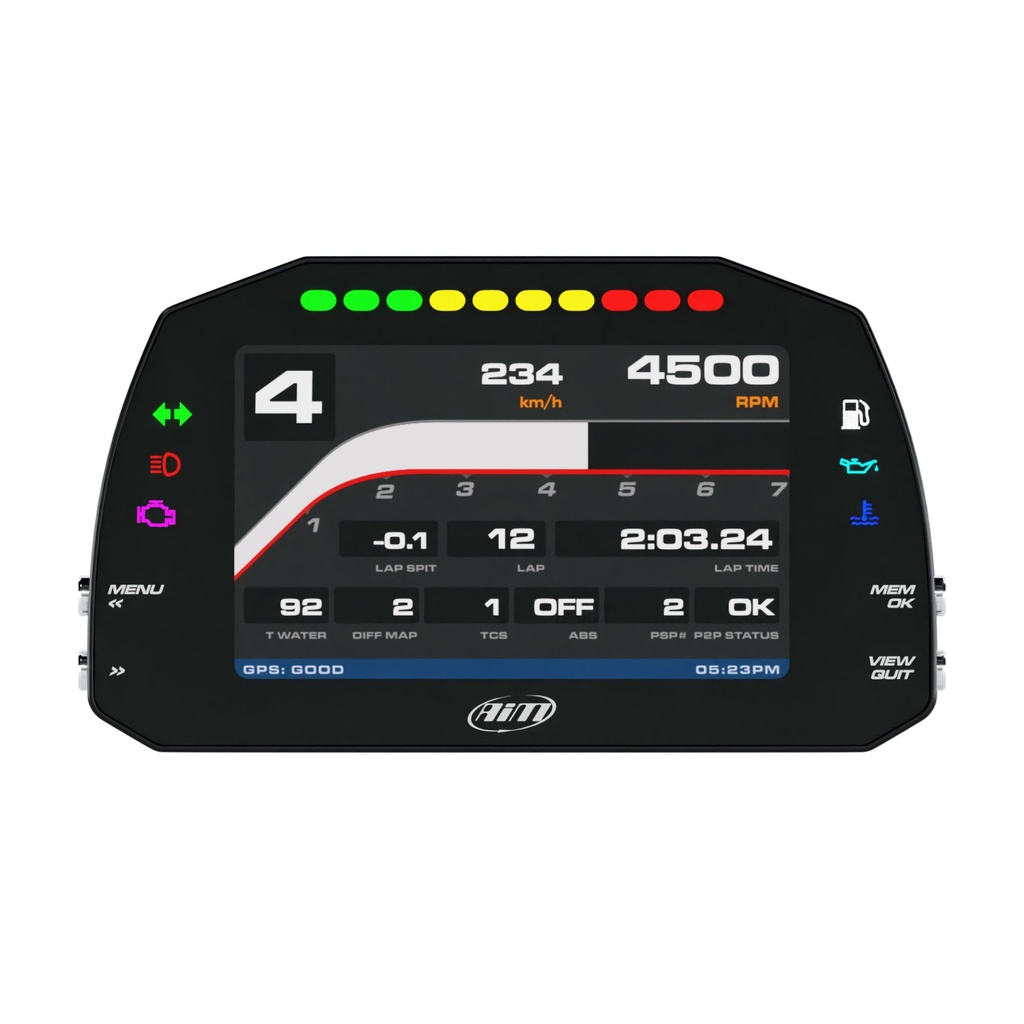 [2010374-2169463] AIM MXS 1.3 Strada IVA Compliant Dash Kit (5” Colour TFT Display) (CAN)