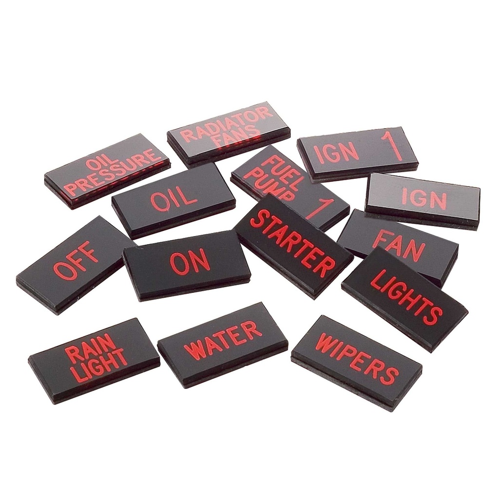 [246611-1813990] Demon Tweeks Dash Board Marker Badge (Fan)