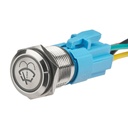 Automotive Plumbing Solutions Illuminated Metal Push Button Switch