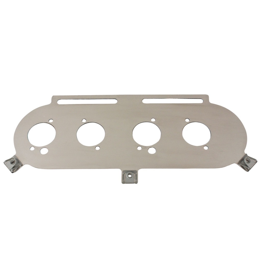 [246416-3815945] Pipercross PX600 Large Twin Carburettor/Throttle Body Baseplate (Option 1)